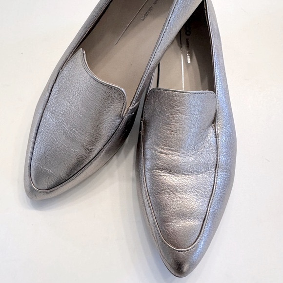 ECCO Shape Pointy Ballerina Womens Metallic Slip On Shoes S - Picture 9 of 14